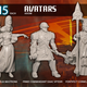 Illustration for article titled New cyberpunk miniature game Aetherium